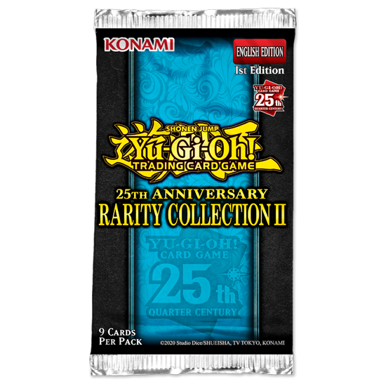 YGO 25TH ANNIVERSARY RARITY COLLECTION II Booster Pack