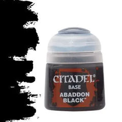 Games Workshop Citadel Base: Abaddon Black (21-25)