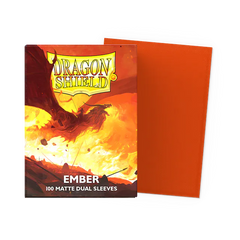 DRAGON SHIELD 100CT CAIXA DUAL MATTE EMBER