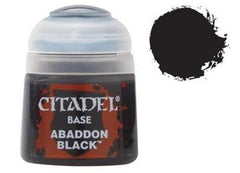 Games Workshop Citadel Base: Abaddon Black (21-25)