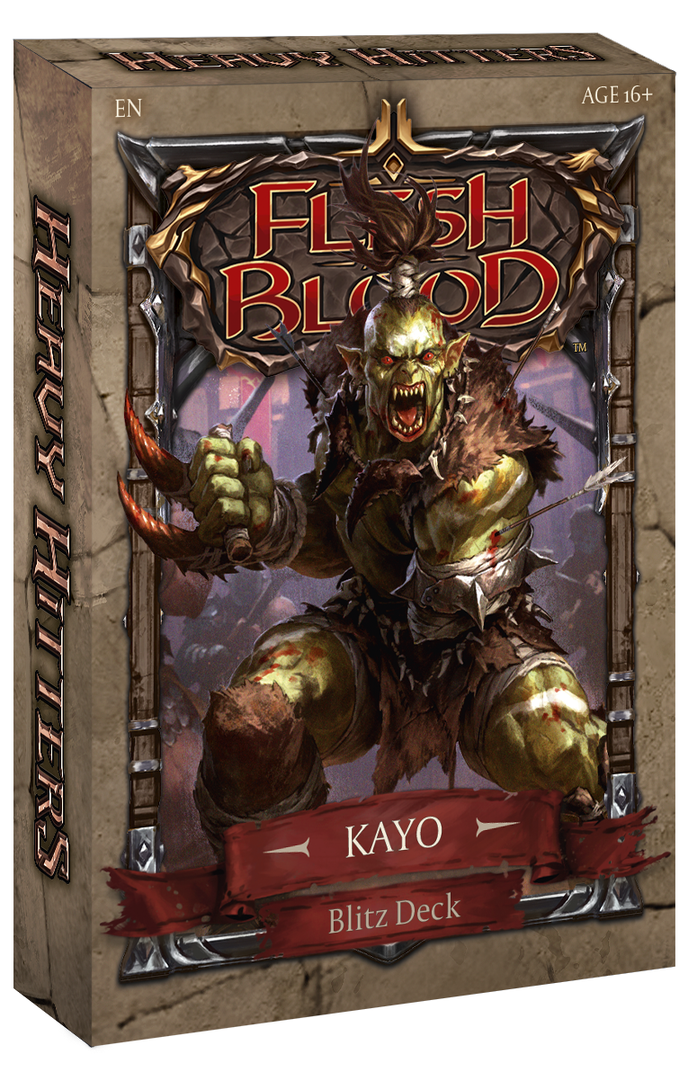 FAB Heavy Hitters Blitz Deck - Kayo