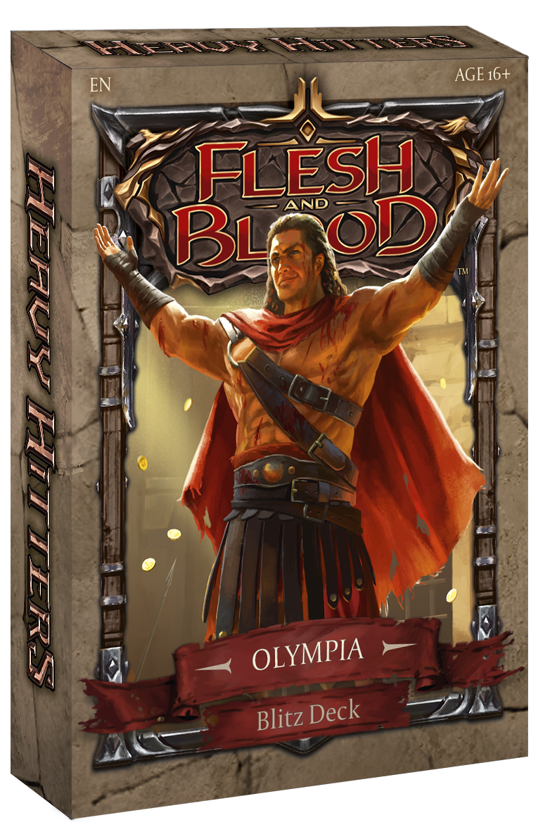 Baralho FAB Heavy Hitters Blitz - Olympia 