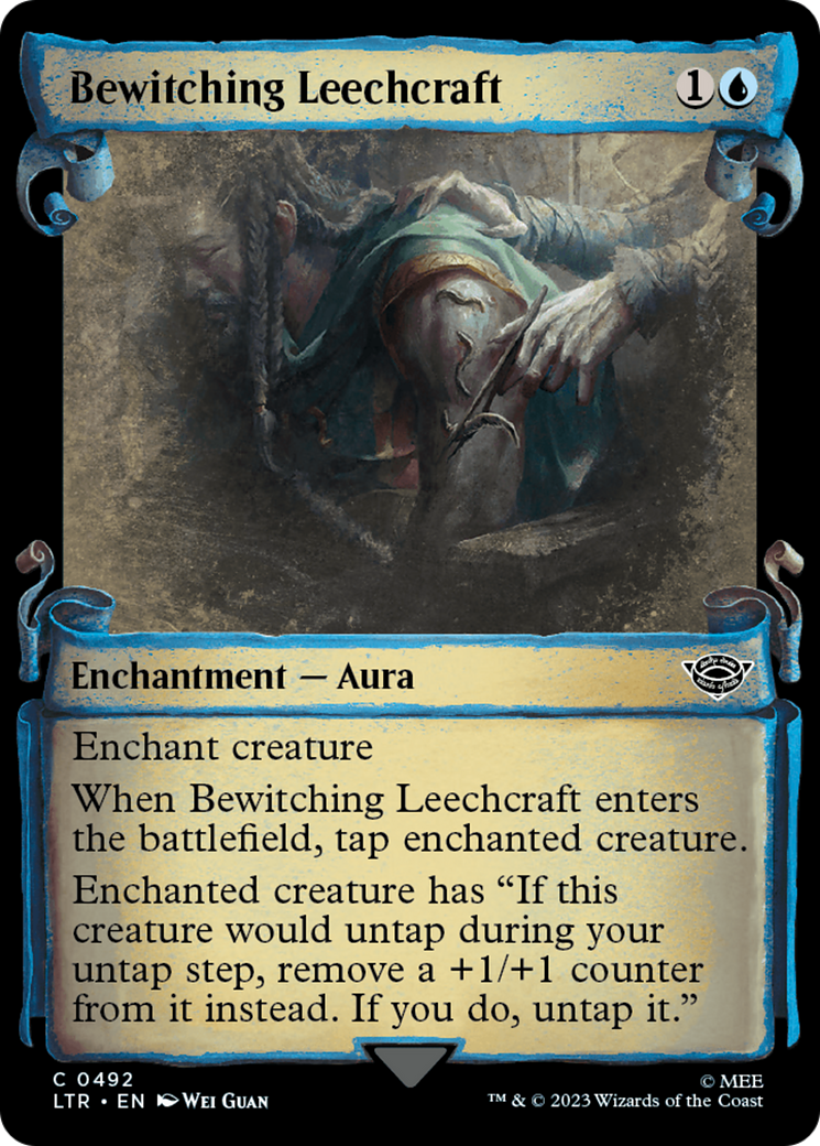 MTG Single Card - Bewitching Leechcraft (Showcase Scrolls) [C 0492]