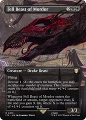 MTG Single Card - Fell Beast of Mordor (Borderless) [R 0513]