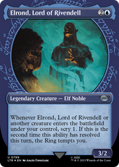 Carta Única MTG - Elrond, Senhor de Valfenda (Showcase) (Surge Foil) [U 0799]