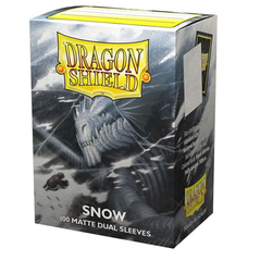 DRAGON SHIELD 100CT CAIXA DUAL MATTE SNOW