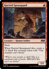 Carta Única MTG - Harried Spearguard [C 0135]