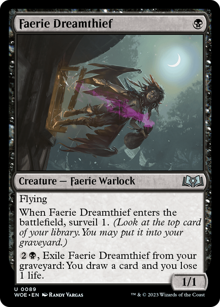 MTG Single Card - Faerie Dreamthief [U 0089]