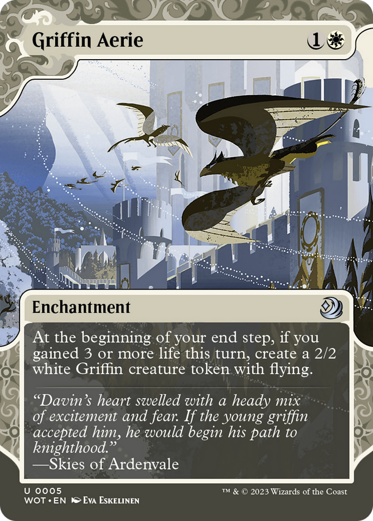 MTG Single Card - Griffin Aerie [U 0005]